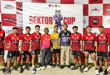 Tim Voli SMKN 1 Sumenep Loloskan Putra dan Putri ke Final Rektor Unija Cup