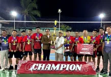 Tim Voli Putra SMKN 1 Sumenep Pertahakan Gelar Juara Rektor Unija Cup 2026