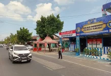 Satlantas Polresta Pantau Arus Lalu Lintas Sumenep