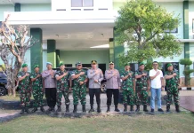 Kapolresta Perkuat Sinergi Bersama Kodim Sumenep