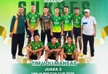 Tim Voli MAN Sumenep Raih Juara Tiga Unija Rektor Cup 2026