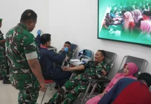 Donor Darah Jadi Wujud Bakti TNI, Ratusan Warga Ikut Berbagi Harapan