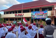 Polisi Sahabat Anak, Satlantas Polresta Sumenep Edukasi Tertib Berlalu Lintas