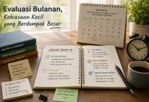 Evaluasi Bulanan, Kebiasaan Kecil yang Berdampak Besar
