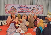 DWP Sumenep Pererat Bonding Ibu dan Anak lewat Lomba Menggambar dan Mewarnai