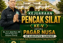 Pagar Nusa Sumenep Akan Gelar Kejuaraan Pencak Silat Kelima