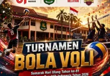 Turnamen Voli HUT RI Satukan Instansi Sumenep