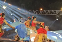 Meriah, Festival Lomba Tari Maharaya Sedot Penonton