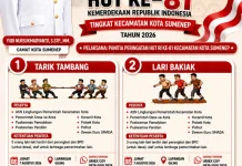 Tarik Tambang hingga Memasak Semarakkan HUT RI Kecamatan Kota