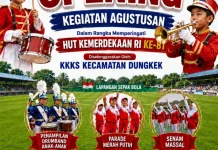KKKS Dungkek Buka Semarak Agustusan