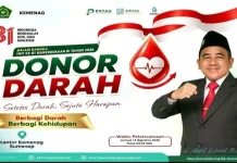 Kemenag Sumenep Ajak ASN Donor Darah Semarakkan HUT Ke-81 Kemerdekaan RI