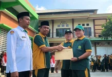 SK Kenaikan Pangkat ASN Diserahkan, Kemenag Sumenep Tekankan Integritas