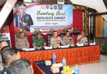 Kapolresta Sumenep Sambung Roso Bersama Warga Kecamatan Manding