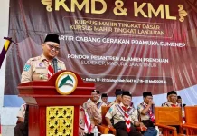 Kwarcab Sumenep Aktifkan Kembali 20 Kwartir Ranting