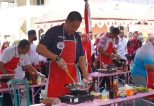 Semarak Kemerdekaan, Imigrasi Pamekasan Ikuti Lomba Pemkab