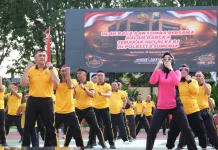 Polresta Sumenep semarakkan HUT RI ke 81 dengan Olga Bersama dan Lomba