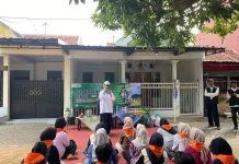 Peserta Eco Learning School 2026 Belajar Olah Sampah di Bank Sampah Tunggak Jati