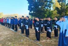 SH Terate Guluk-Guluk Gelar Upacara dan Hormati Para Pahlawan
