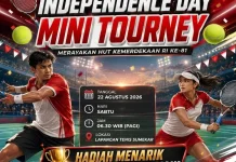 Warrior Tenis Club Sumenep Gelar Kejuaraan Mini Peringati HUT RI