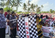 Camat Pragaan Lepas Pawai Edukatif Anak Meriahkan HUT Ke-81 RI