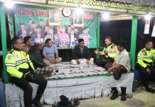 Jaga Kondusifitas, Kapolresta Sumenep Imbau Kamtibmas Melalui Pos Kamling