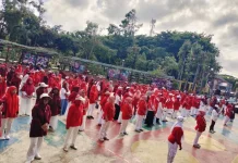 Guru PAUD Kota Sumenep Adu Semangat Meriahkan HUT RI