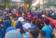 Ribuan Pelajar Meriahkan JJS HUT ke-81 RI di Sumenep