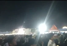 Ribuan Jamaah Padati GOR A Yani dalam Sumenep Bersholawat
