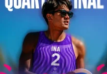 Tim Indonesia Melaju ke Perempat Final AVC Beach Continental Cup 2026