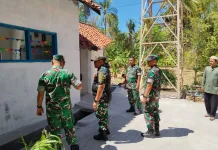 Dandim Sumenep Pastikan Pembangunan Bakti TNI Tepat Sasaran