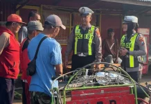 Satlantas Polresta Sumenep Ingatkan Larangan Penggunaan Bentor