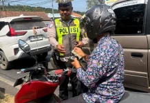 Satlantas Polresta Sumenep dan Bapenda Gelar Operasi Gabungan