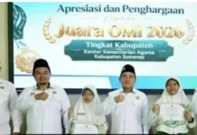 Dua Siswa MTsN 2 Sumenep Sabet Juara Olimpiade Madrasah Indonesia 2026