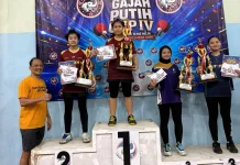 Orang Tua Bangga Raniah Zahra Raih Emas Tenis Meja Gajah Putih Cup IV