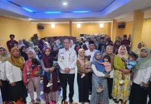 Tekan Stunting, Dinsos Sumenep Salurkan Bantuan kepada 70 Keluarga