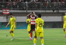 Madura United Tertinggal 0-1 Atas PSIM di Babak Pertama