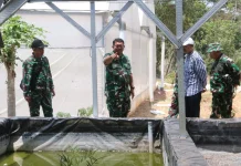 Dandim Sumenep Pastikan Lahan Kompi Produksi Siap Jelang Peluncuran