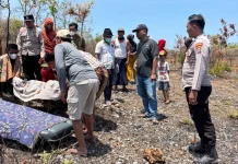 Perempuan Ditemukan Meninggal di Tanah Tegal Lobuk