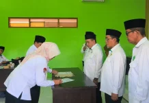 Pengawas Madrasah Sumenep Sepakati Amanah Kurikulum Berbasis Cinta via MAGIS