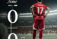 Haye Kartu Merah, Indonesia Ditahan Imbang Malaysia 0-0 di Babak Pertama