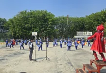 Satu-Satunya di Sumenep, Disdik Gelar Lomba Drumband Indoor SD
