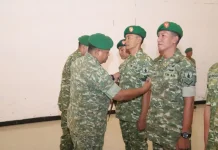 Naik Pangkat, Prajurit Kodim Sumenep Diminta Tingkatkan Tanggung Jawab
