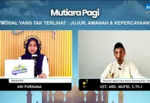 Jujur dan Amanah Jadi Modal Datangkan Rezeki