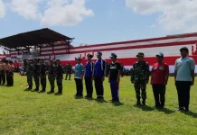 Siswa MAN Sumenep Ikuti Gladi Upacara Karya Bakti TNI AD