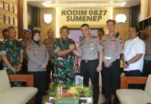 TNI-Polri Sumenep, Kejutan Kecil yang Pererat Kebersamaan