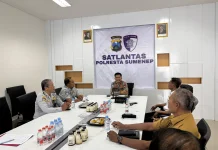 Satlantas Sumenep Gelar FLLAJ Ciptakan Kamseltibcarlantas