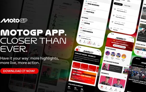 Aplikasi Resmi MotoGP: Pantau Balapan MotoGP lewat Satu Aplikasi