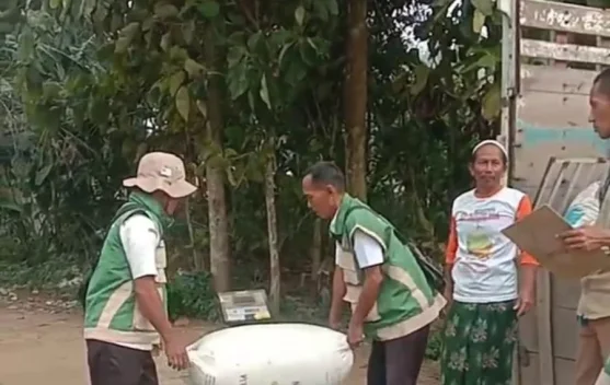 BPP Ambunten Bersama Brigade Pangan Ataneh Atana' Serap 4,1 Ton Gabah