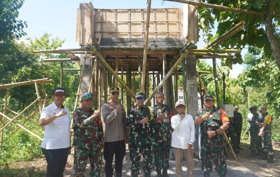 Tim Wasev TMMD 127 Tinjau Sumur Bor di Talango