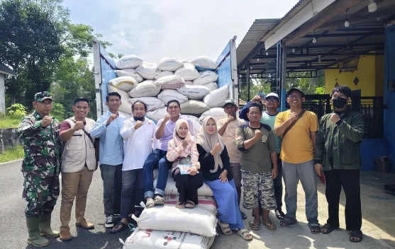 Sergap Gabah Petani Tembus 235 Ton, Hasilkan Rp 1,5 M